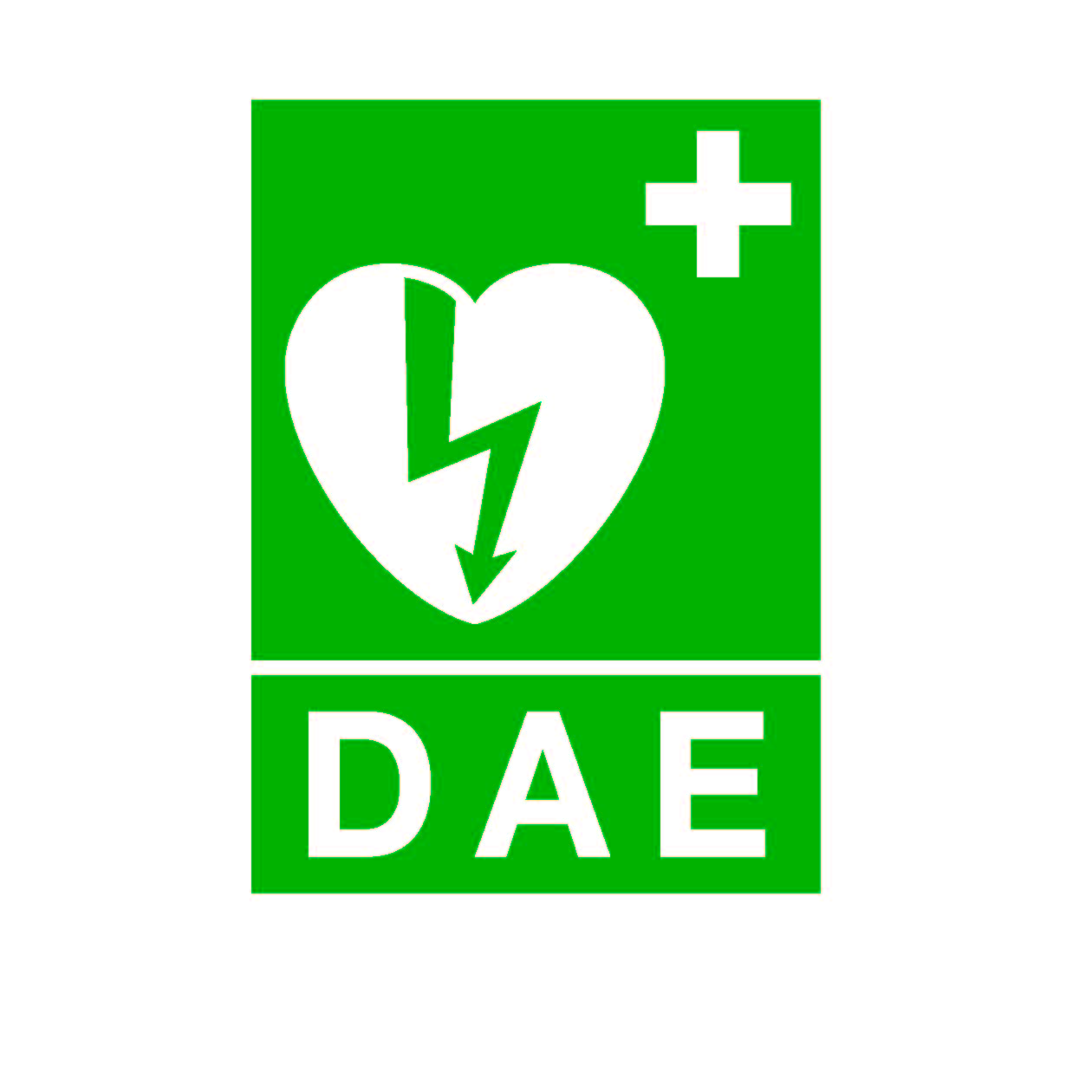 logo du défibrillateur automatisé externe (DAE)