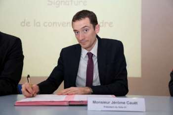 Jérôme Cauët, président du Sdis