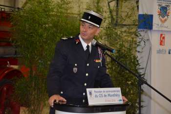 Allocution du colonel Jérôme Petitpoisson, directeur départemental adjoint