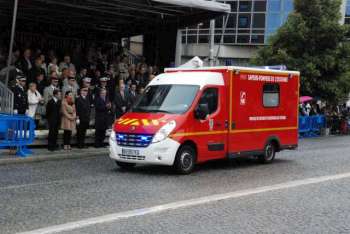 Le véhicule de secours et d'assistance aux victimes