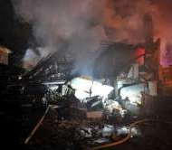 explosion d'habitation au Coudray-Montceaux le 17 mars 2014 